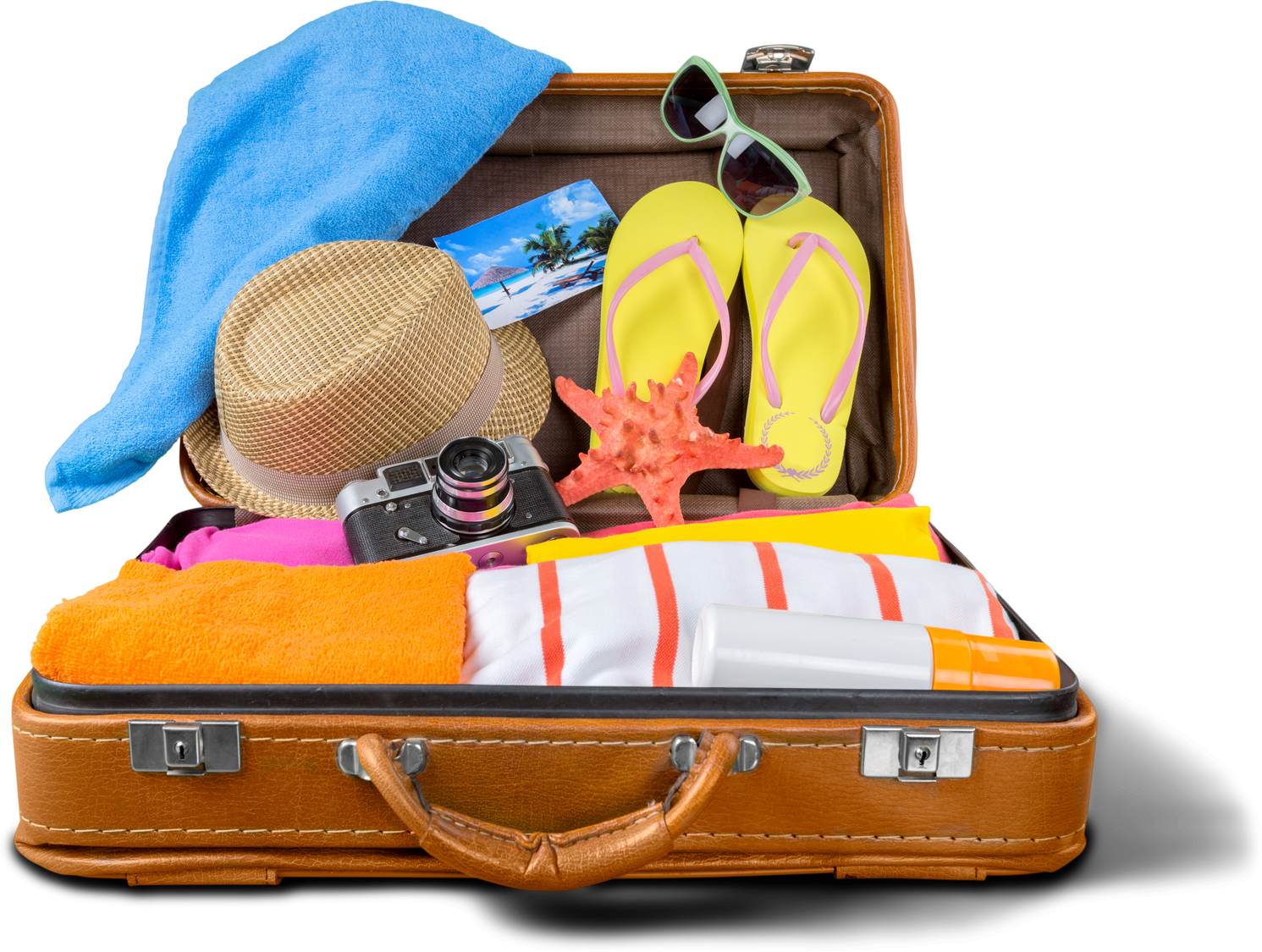 Summer Travel Suitcase